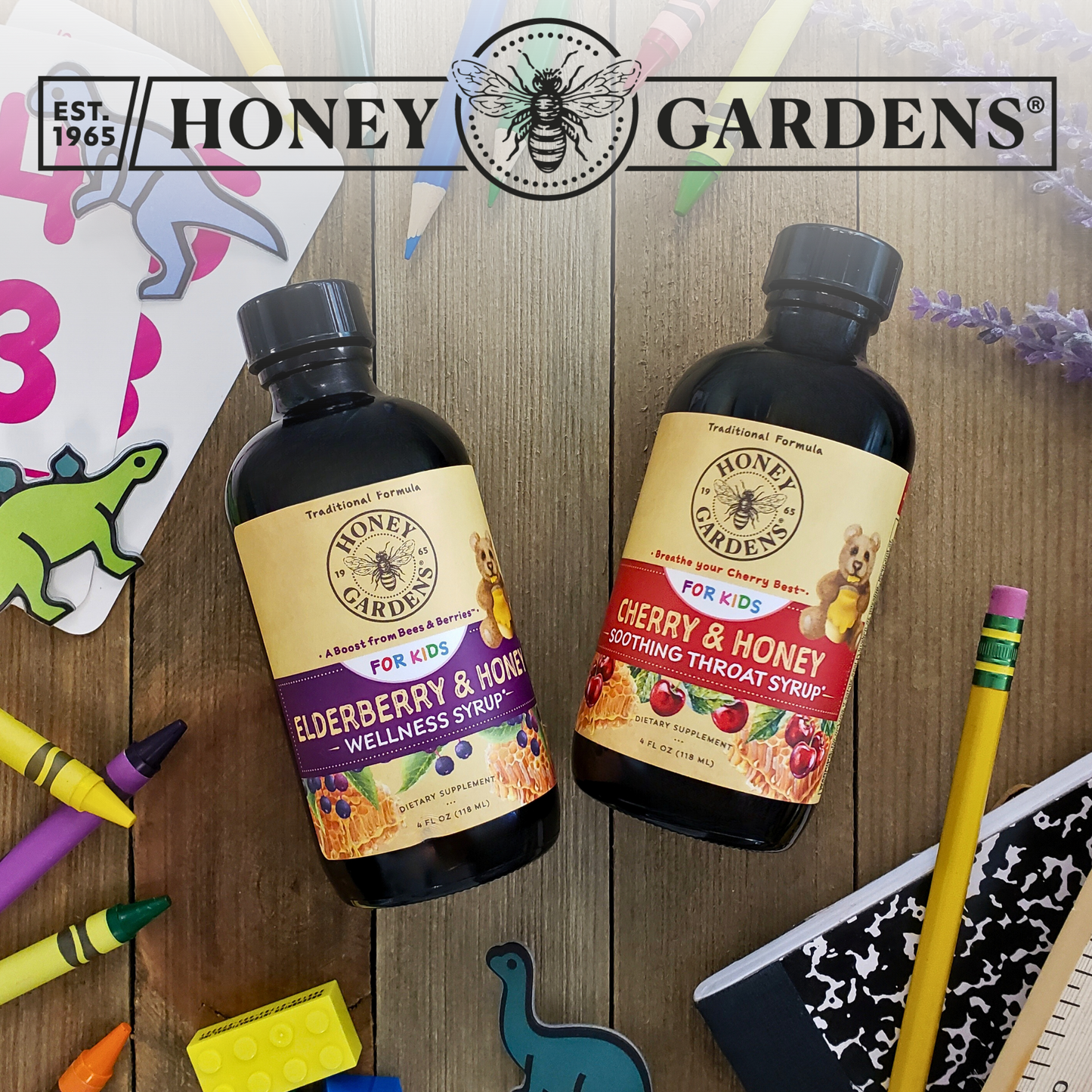 KIDS Elderberry & Honey Wellness Syrup