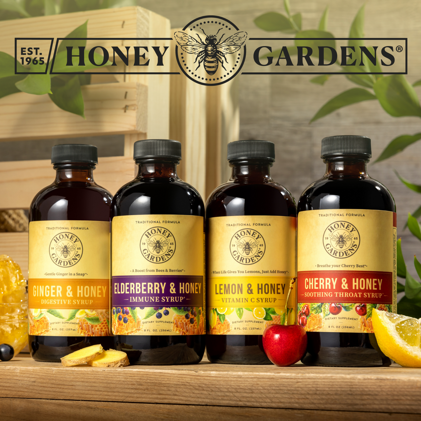 Cherry & Honey Soothing Throat Syrup