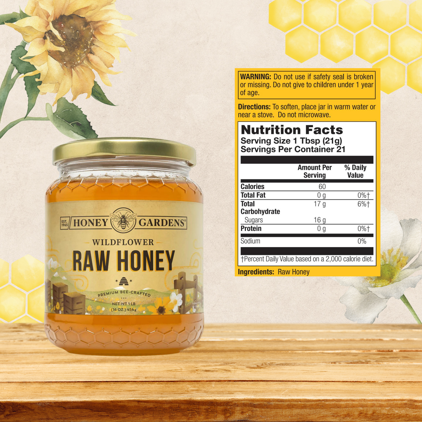 Raw Honey | Wildflower