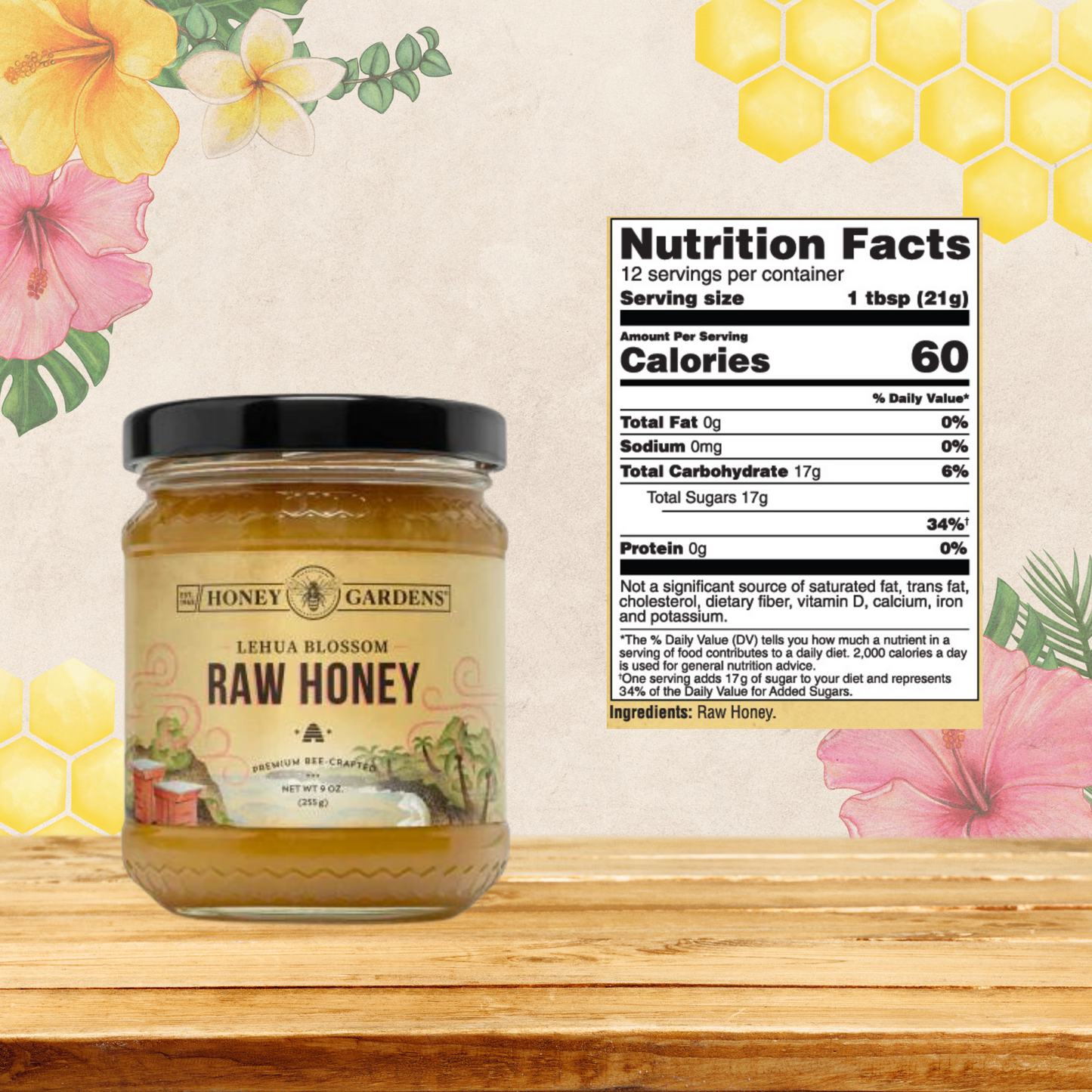 Raw Honey | Lehua Blossom