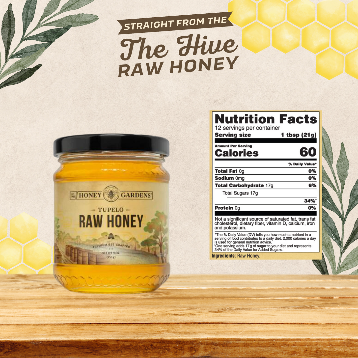 Raw Honey | Tupelo Blossom