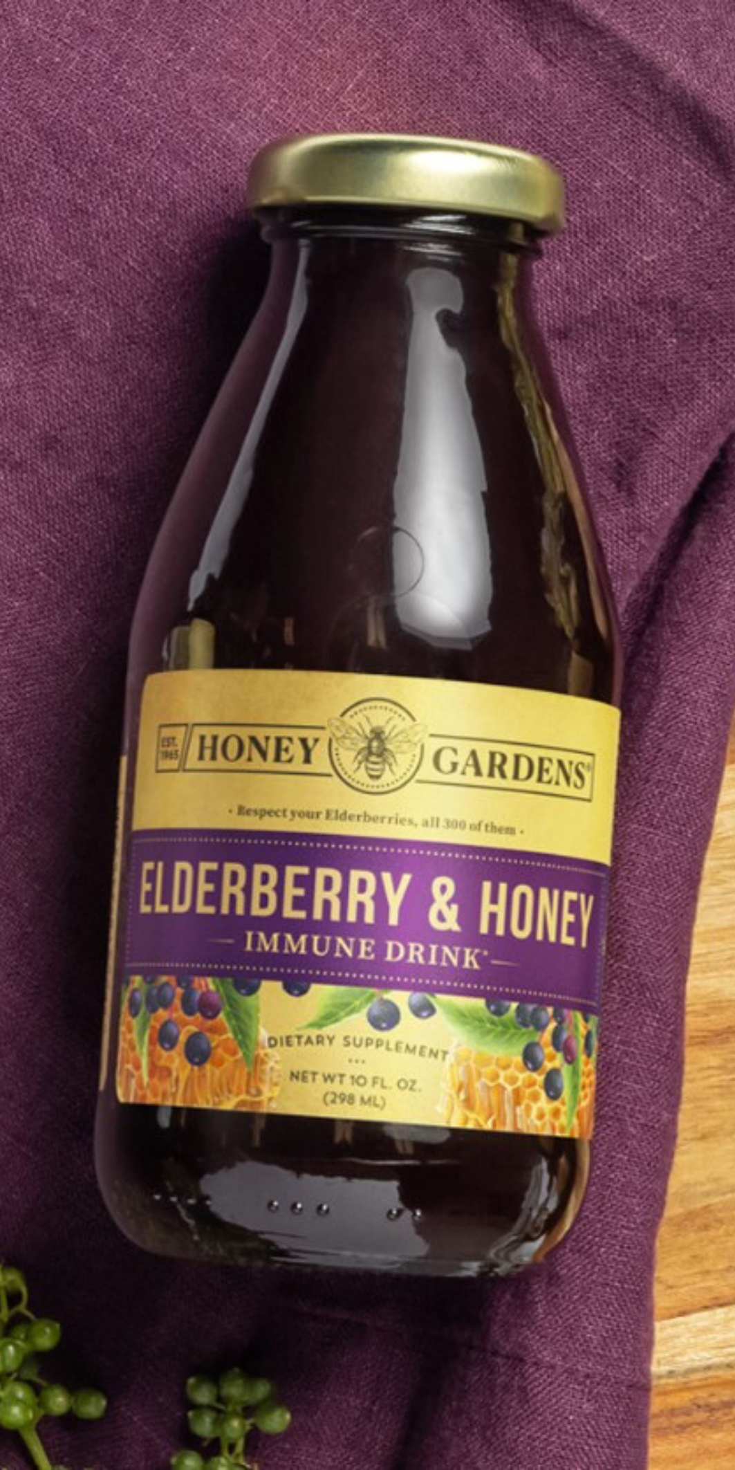 Elderberry Immune Drink Sample