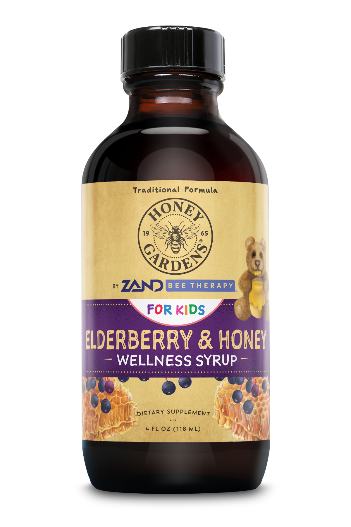 KIDS Elderberry & Honey Wellness Syrup