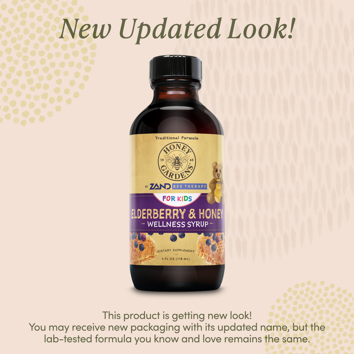 KIDS Elderberry & Honey Wellness Syrup