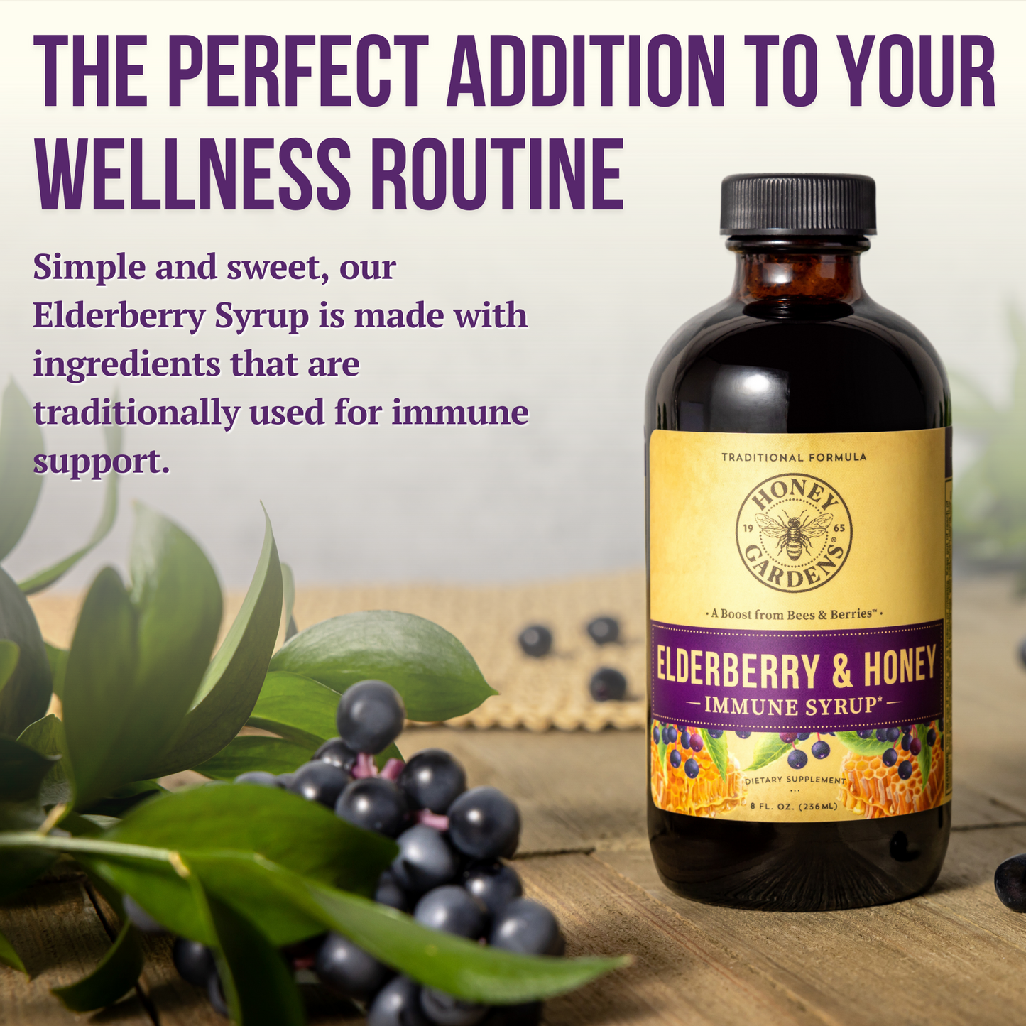Elderberry & Honey Syrup