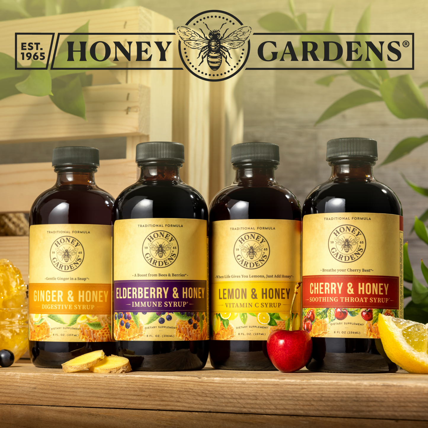 Elderberry & Honey Syrup