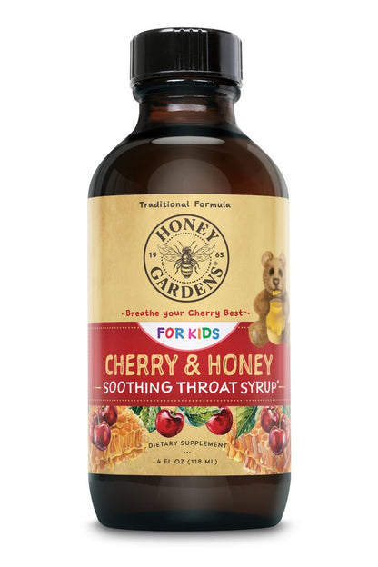 KIDS Cherry & Honey Throat Syrup